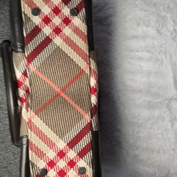 Burberry  Vintage Plaid Bag - Red, Brown, Cream - Picture 5 of 7